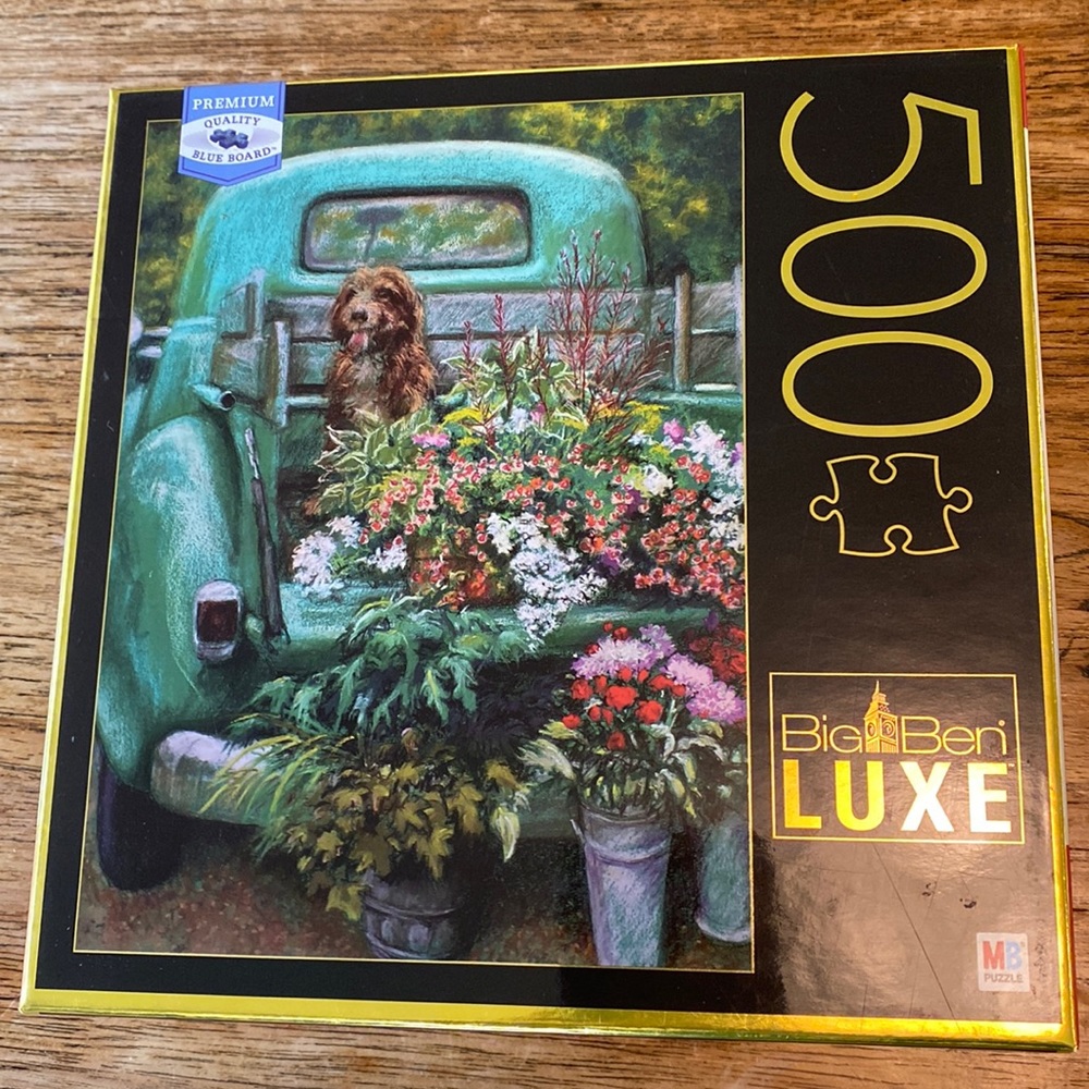 500 Piece Puzzle - Flower Delivery